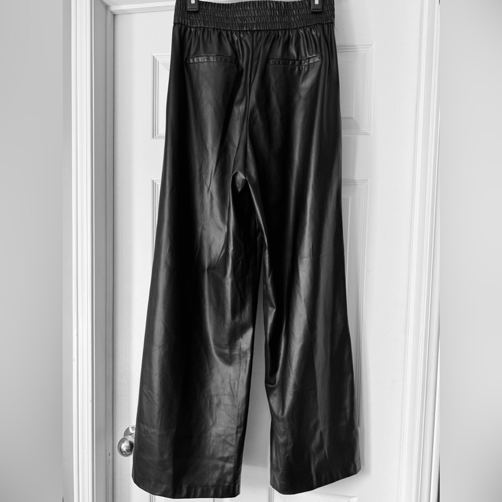 NWT Zara Faux Leather Pants - Picture 5 of 11